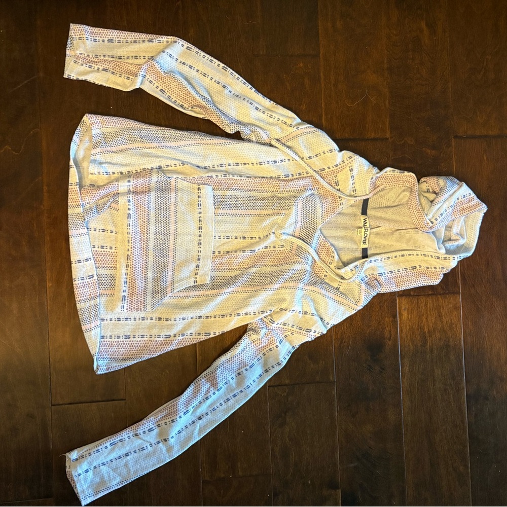 Wallflower Striped Hooded Sweater